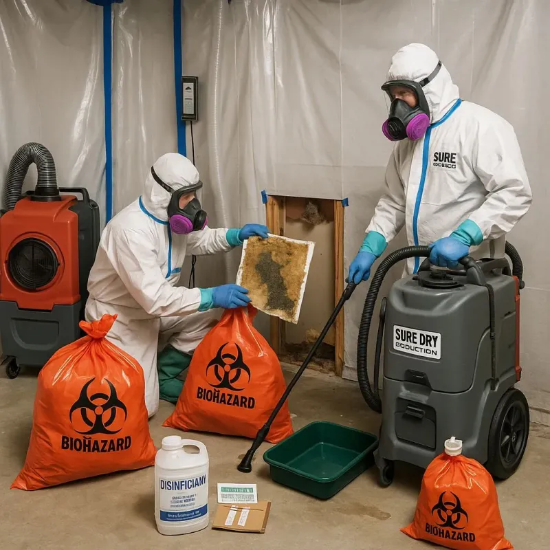 Contaminated Water Handling Protocols process in Cottage Grove, WI