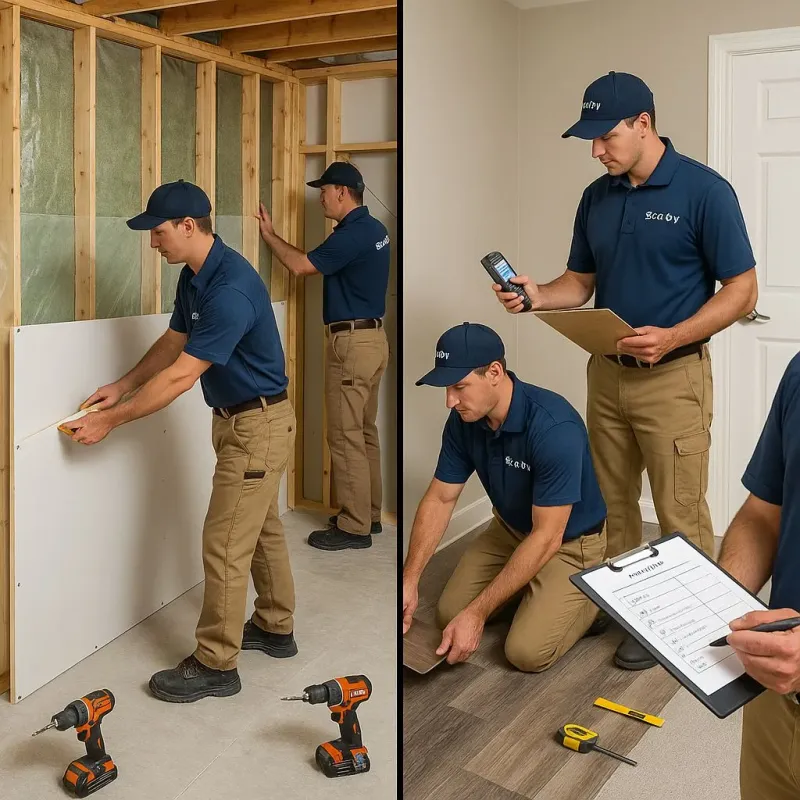 Repairs and Reconstruction process in Cottage Grove, WI